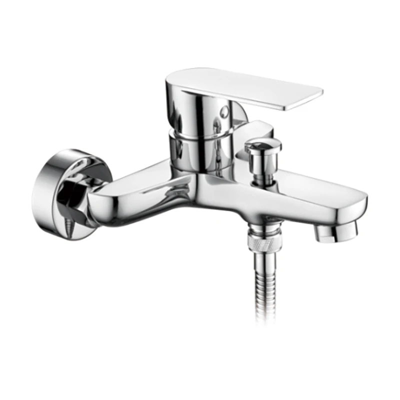 Brass Chrome Plated 35mm Ceramic Cartridge Hot Cold Water Mixer Bath Shower water faucet bubbler