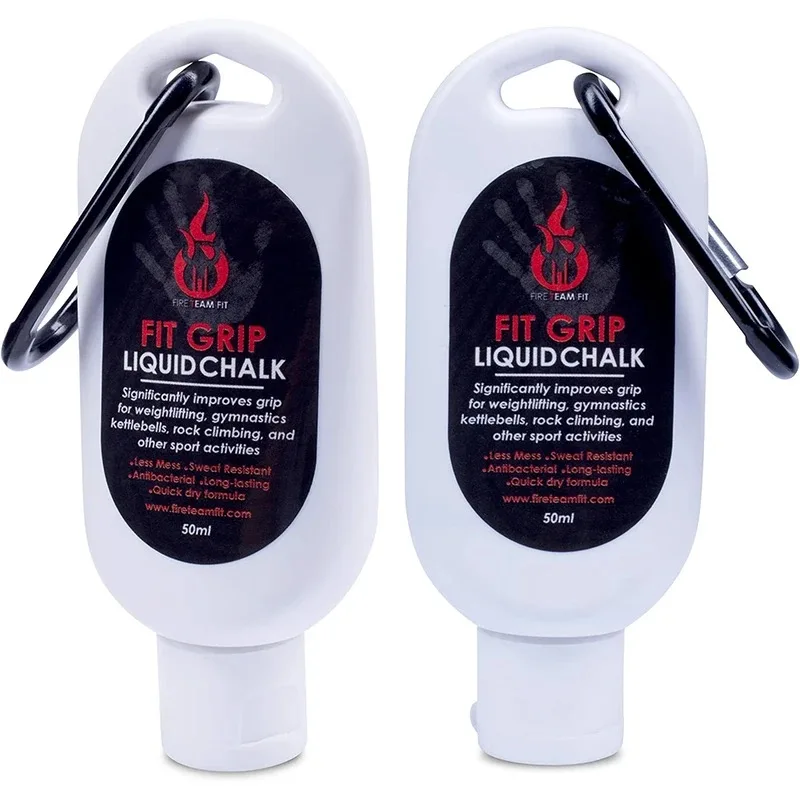 50ml wholesale custom logo liquid gym lifting chalk spo for cross fit weightliting