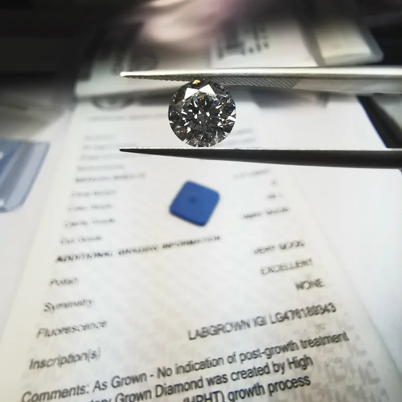 Wholesale Lab Created Diamond Cvd Diamond Price 0.01-1 Carat White Loose DEF VVS-SI