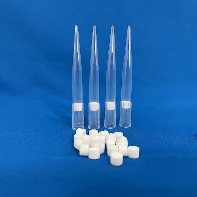 5ml sterile positive displacement lab pipette tips filter