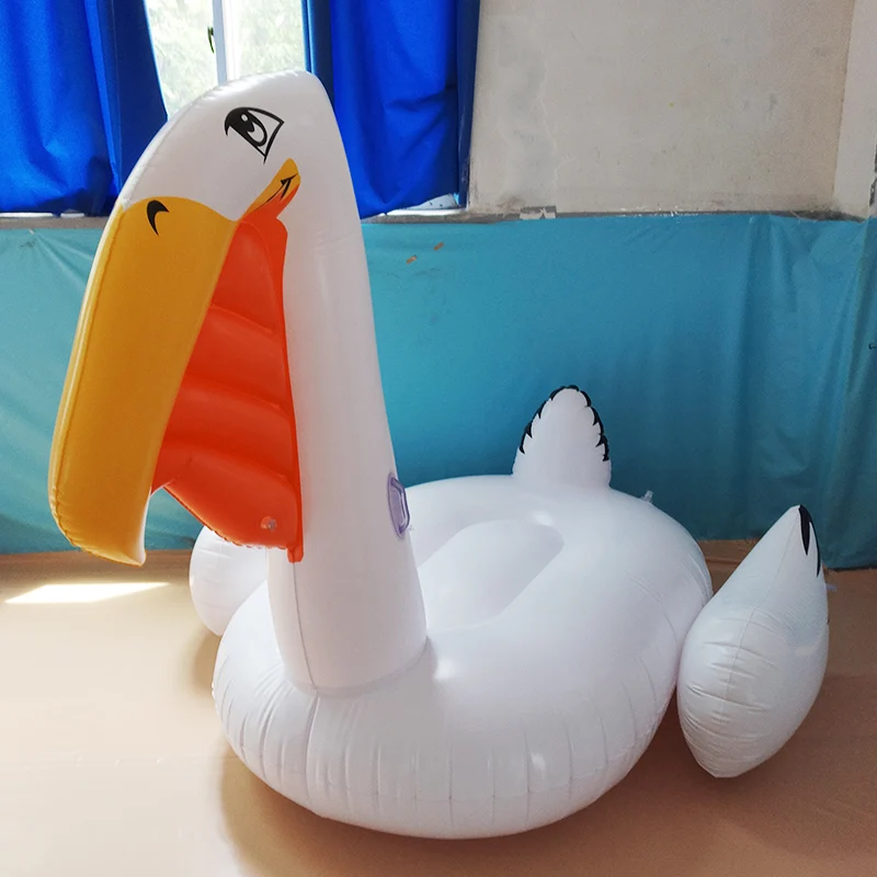 Inflatable Toucan Pool Float Large Swimming Pool Lounge Ride-on Water Toys for Adults