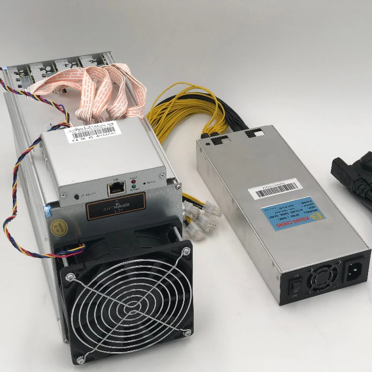 
2021 Hot Sale Used Second Hand BTC Antminer L3 L3+ L3++ 504MH/S Bitmain miner with Original Power in stock 