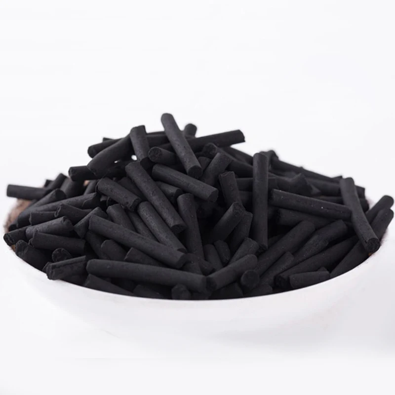 Gas Treatment Impregnated Coal Columnar Activated Carbon Charcoal for Air Purification