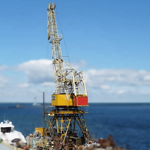 30ton portal crane quay track mobile portal crane mobile harbor crane for sale