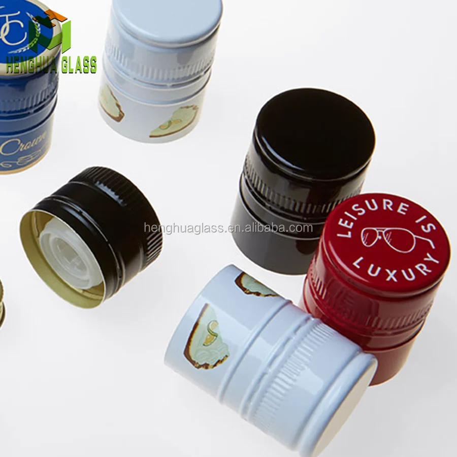 28mm aluminum Ropp pilfer-proof bottle cap lid for vodka  whisky  blendy vodka wine