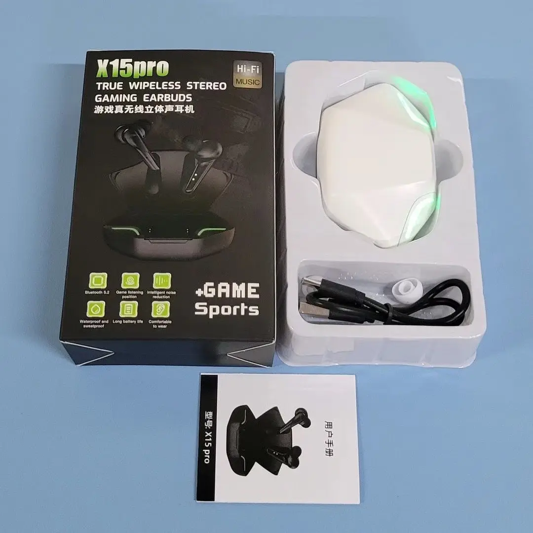 Wholesale G11 Headphones X15 Pro Gaming No Latency TWS Headset Headphones Hands-Free Wireless Gamer Headphone Earbuds