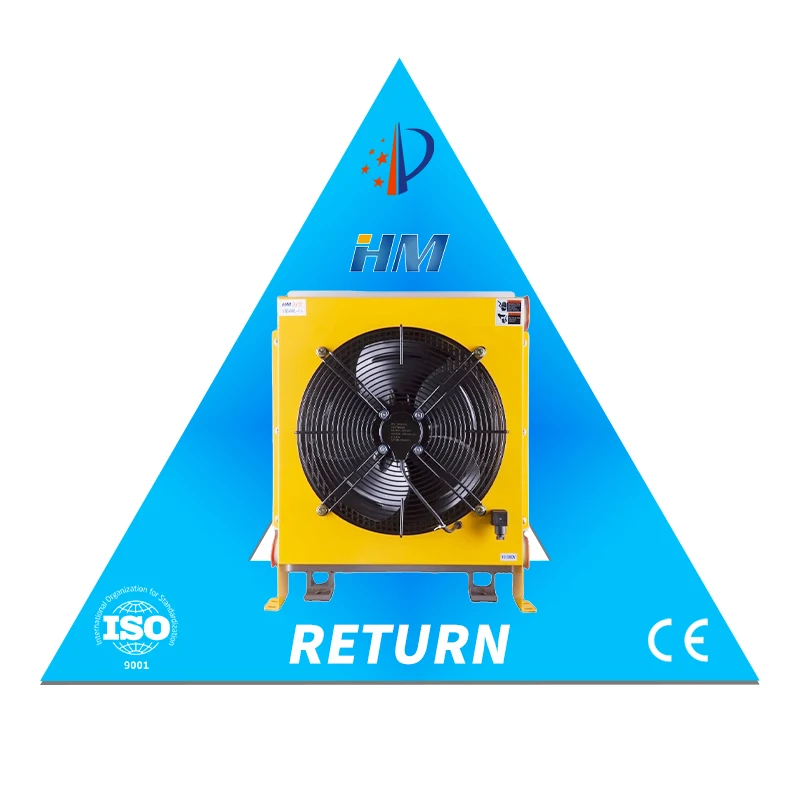 High quality AH1490T-250L hydraulic oil radiator, fast heat dissipation, small size, supports customization