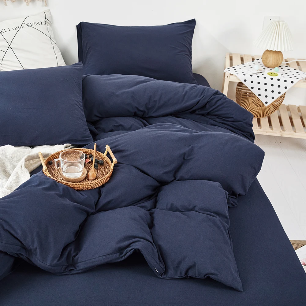 Wholesale Anti-bacteria Ultra Soft 100% Cotton jersey Knit Sheet Set plain bed queen size sheet set