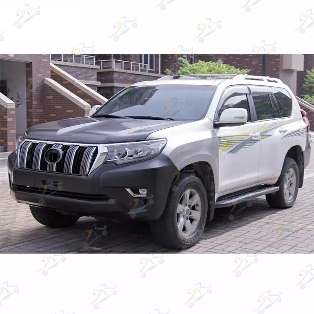 New Design Car Accessories Front Rear Upgrade Body Kit for Land Cruiser Prado 150 2010-2014 up to 2018 Black Set Body kits