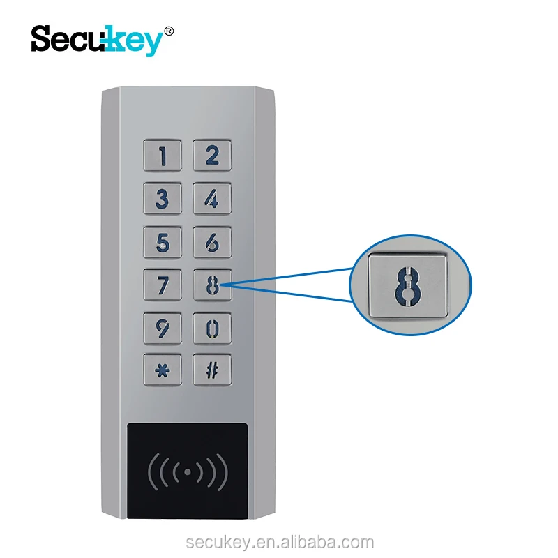  Открытый одной двери металлические id card reader контроля доступа