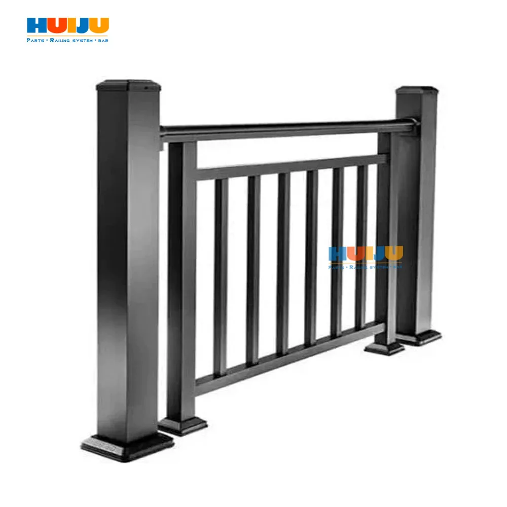 HJ Custom Modern Lightweight Outdoor Metal Garden Fence Aluminum Fence Laser Cutting