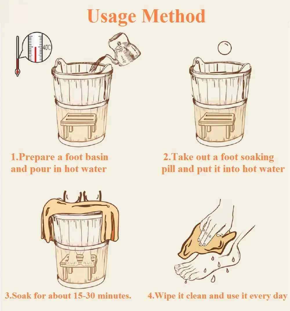 New Organic Natural Handmade Bath Salt  Foot Soak Bombs Set For Dry Cracked, Stubborn Foot Odor Scent