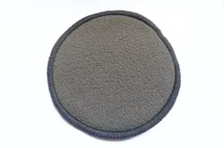 Three layers bamboo charcoal fiber reusable makeup remover pad