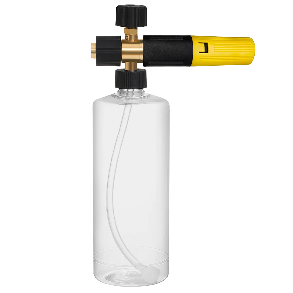 Snow Foam Lance Cannon 1 Litre Bottle Car Wash Foamer Gun Sprayer Pressure Washer Foam Generator For Karcher Parkside Bosch