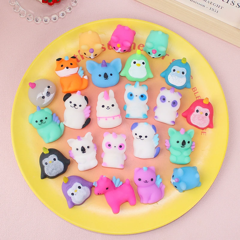 Squishy Unicorn Toys For Kids Kawaii Cute Squeeze Relief Christmas Party Favors Mini Christmas Gift