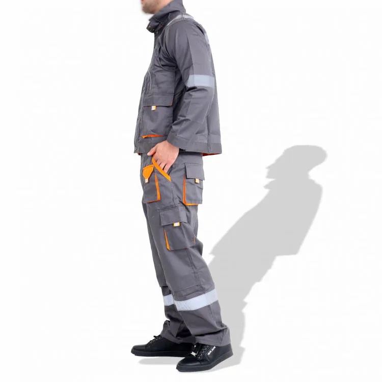 Poly Cotton Workwear Uniforms Construction Workwear for Car Wash