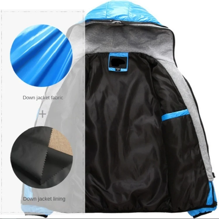 300T polyester taffeta non - drill down jacket lining material cotton padded jacket lining material