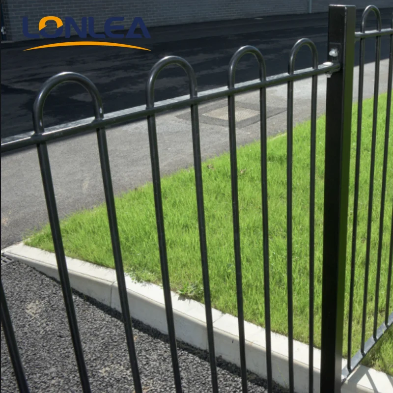 metal gate Residential Cheap Price Ornamental wrought iron fence garden fence