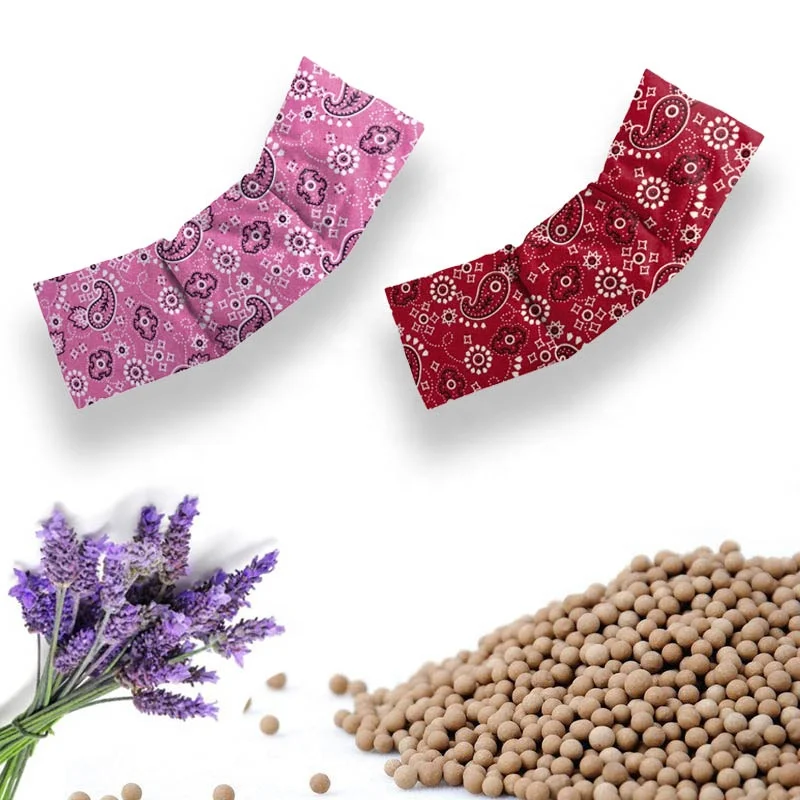 microwavable heating pad wrap body comfort clay beads heat pack lavender for relaxing