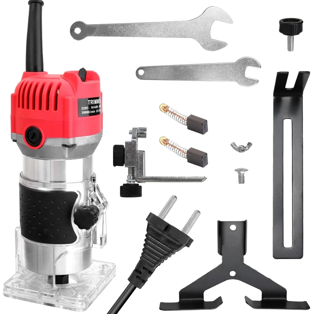 Wholesale Professional Wood Router Polish Carving Trimmer Machine Wood Working Hand Electric Power Tools For Woodworking
