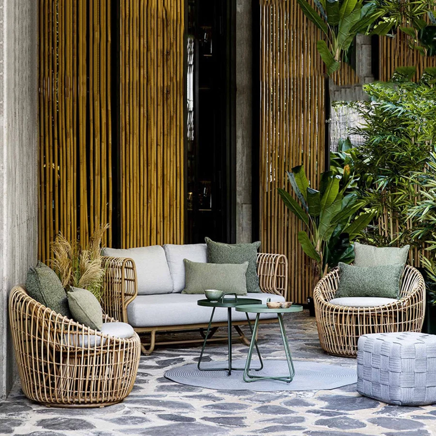 2021 г., заводская цена, комплект уличной мебели из ротанга для сада и дворика