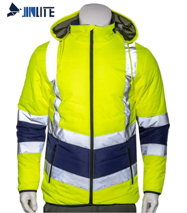 Winter Reflective Clothes High Visibility Safety Products for Sanitation Workers