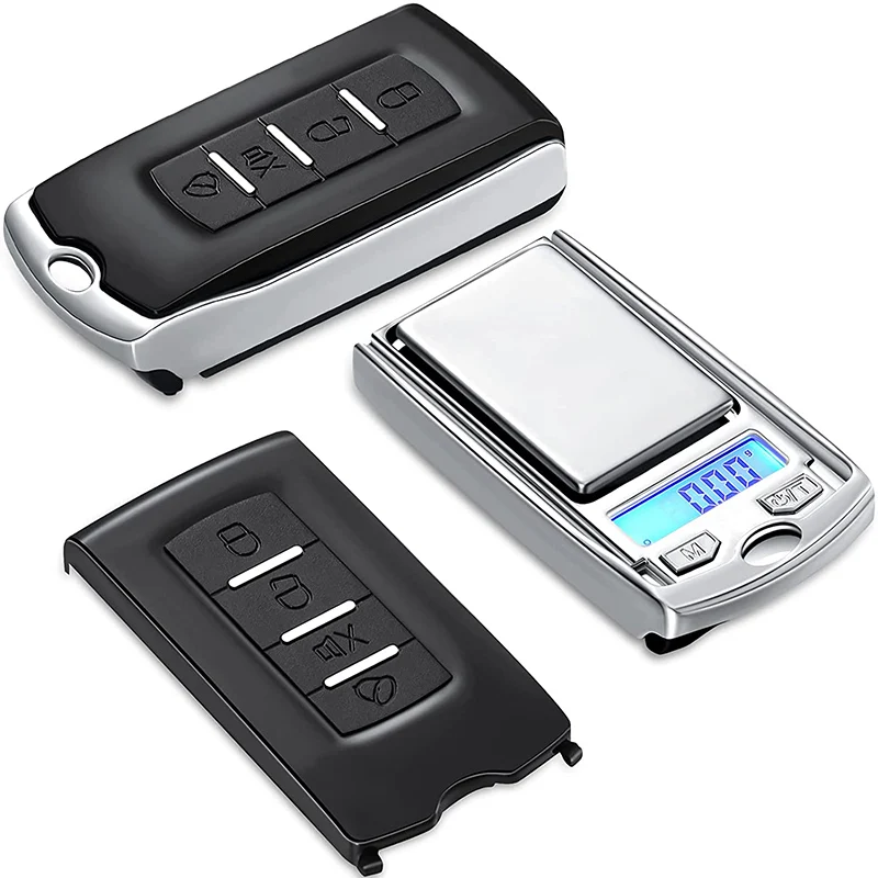 Ultra Mini small pocket scale car key design digital Jewelry gold diamond scales electronic Balance Weight Scales