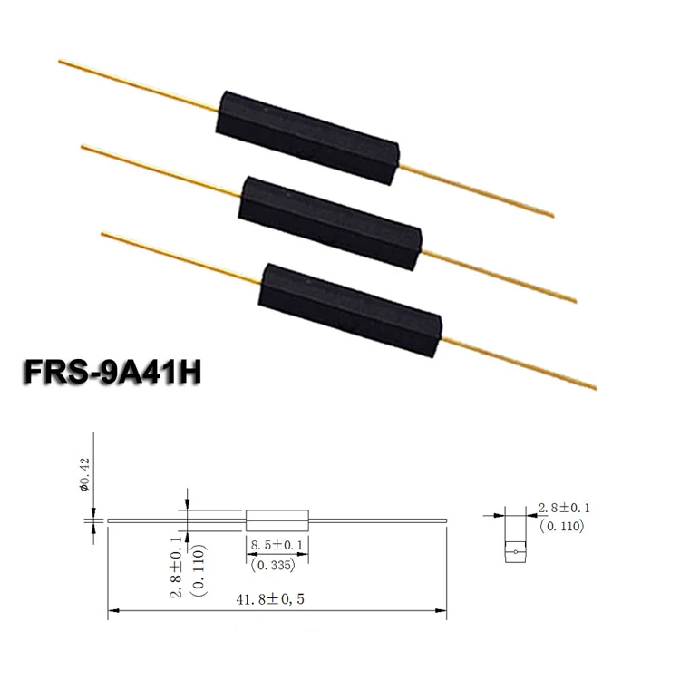 China manufacturer supply encapsul magenitic SMD reed switch with reel package
