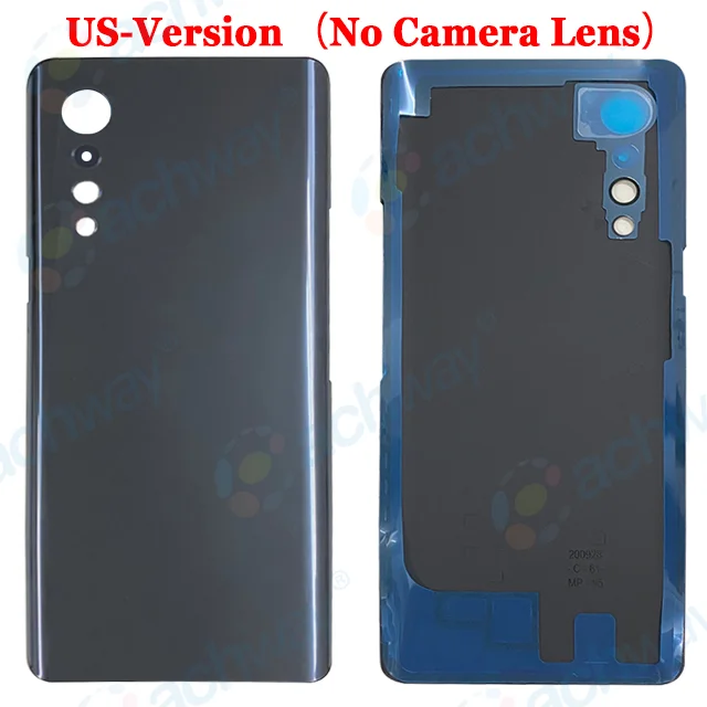 Replacement part Black white Gold Battery Cover For LG Velvet 5G/ LG G9 Rear housing Door Case
