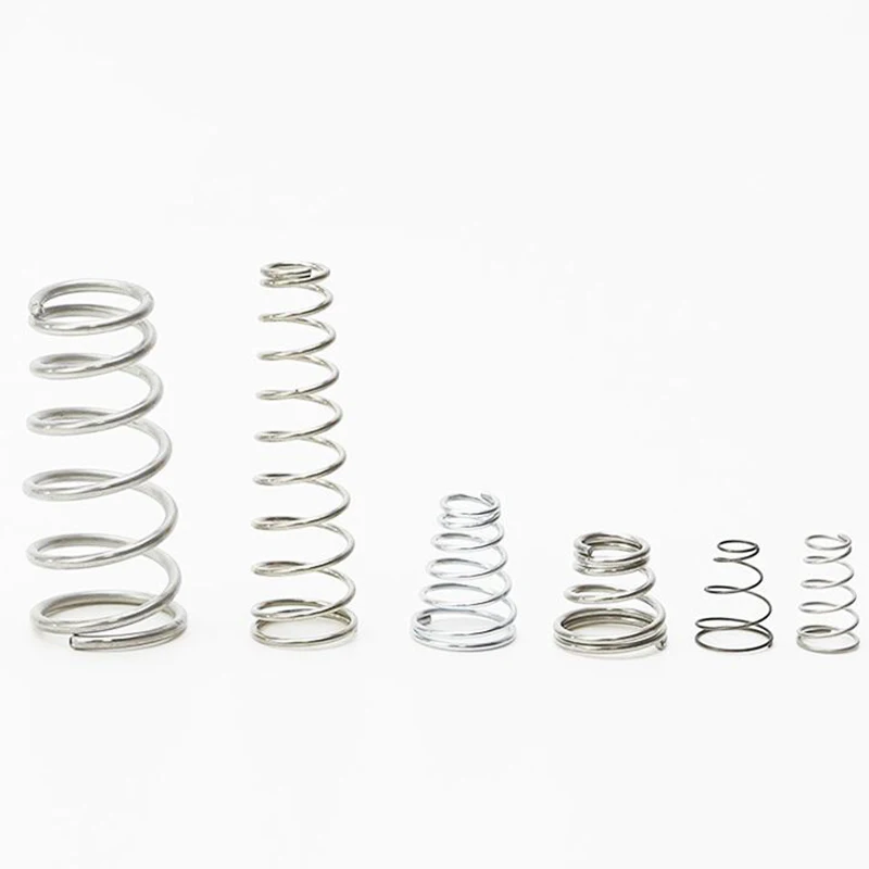 double conical battery spring cone Tower compression spring good price conical spiral spring