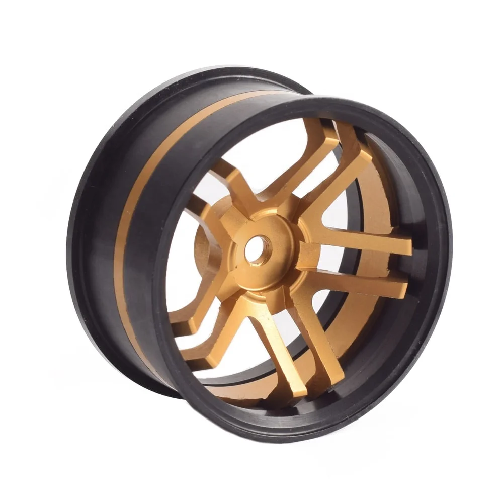 1PCS 5 Spoke Aluminum Wheel Rim Hub Dual Offset For 1/10 Drift RC Sakura D4/D3