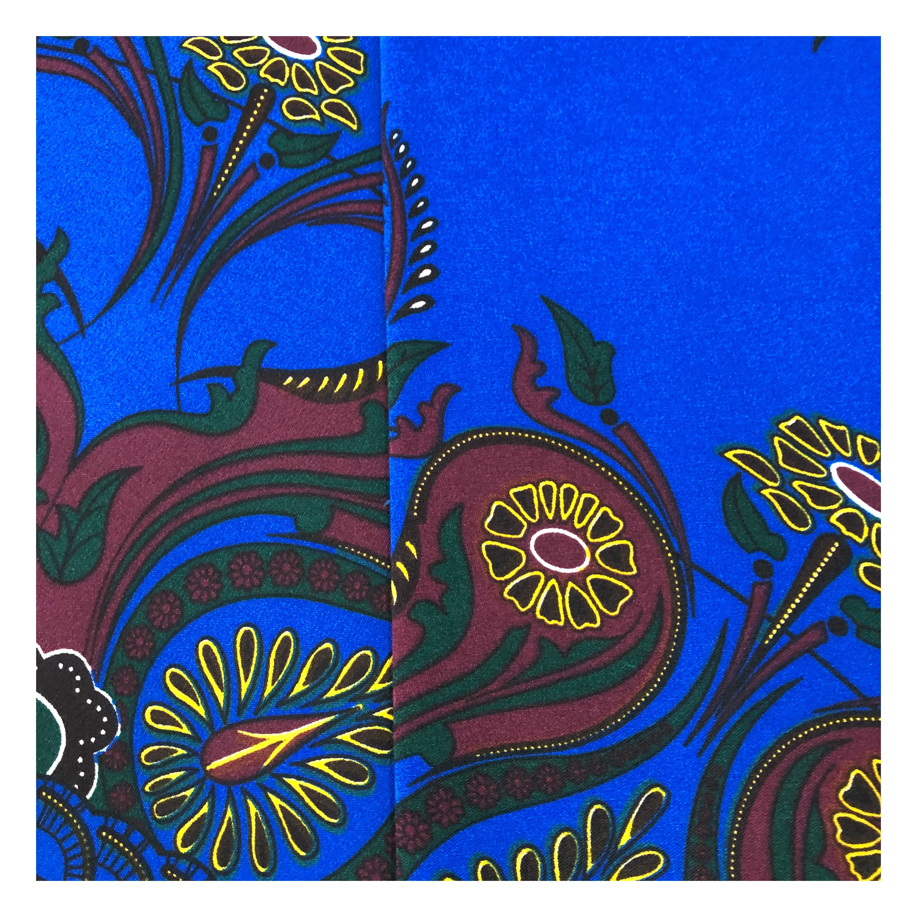 New 2020 product New Style African Wax Fabric polyester microfiber fabric 100%polyester