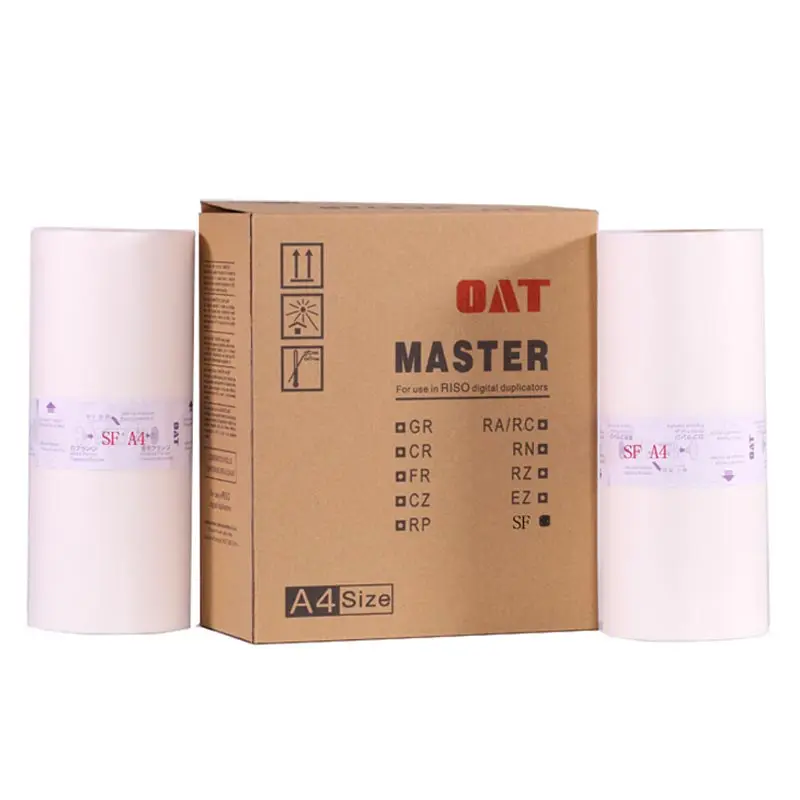 Compatible SF A4 master for use in digital duplicator SF5030 /5130 /5050