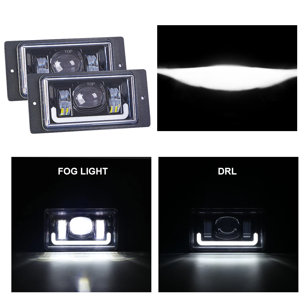 Car accessories Led Fog Lamp For Lada VAZ 2111, 2112, 2113, 2114 ,2115 30W *2PCS Led Fog Lights For Chevrolet Niva