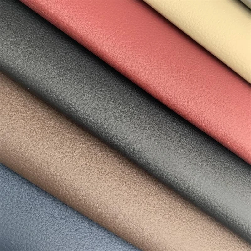 2022 Popular Design of Car Seat Upholstery PVC Leather  Rexine Cloth Perforated and Non Perforated 1.2mm * 140cm * 40 Yards