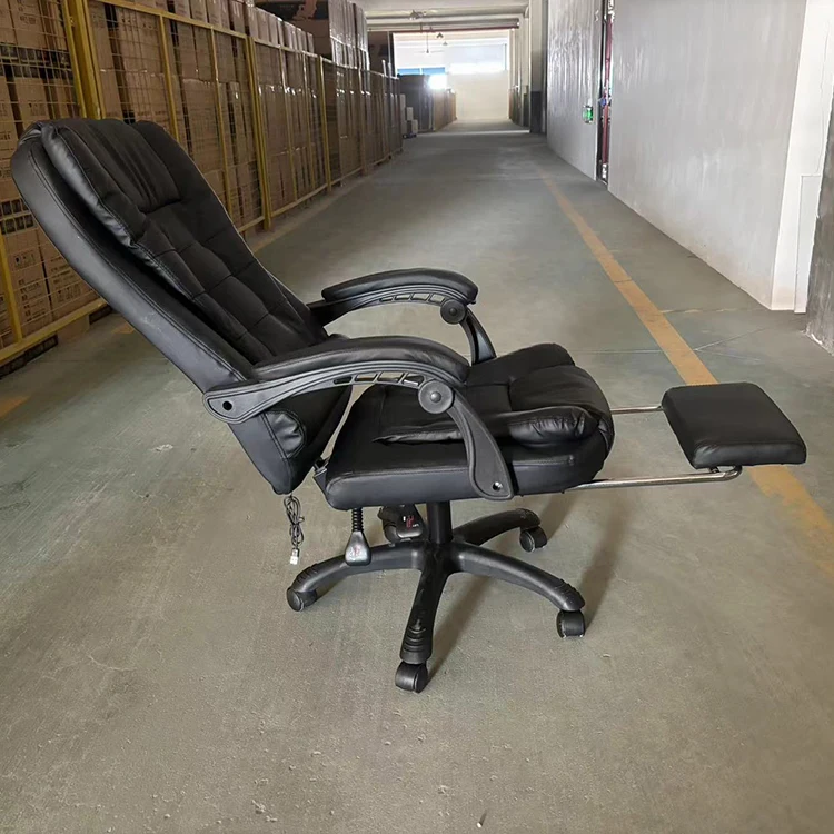 Comfortable Leather Swivel Chair Ergonomic Office Chair Wholesale Premium Recliner Swivel Chair for Home Office