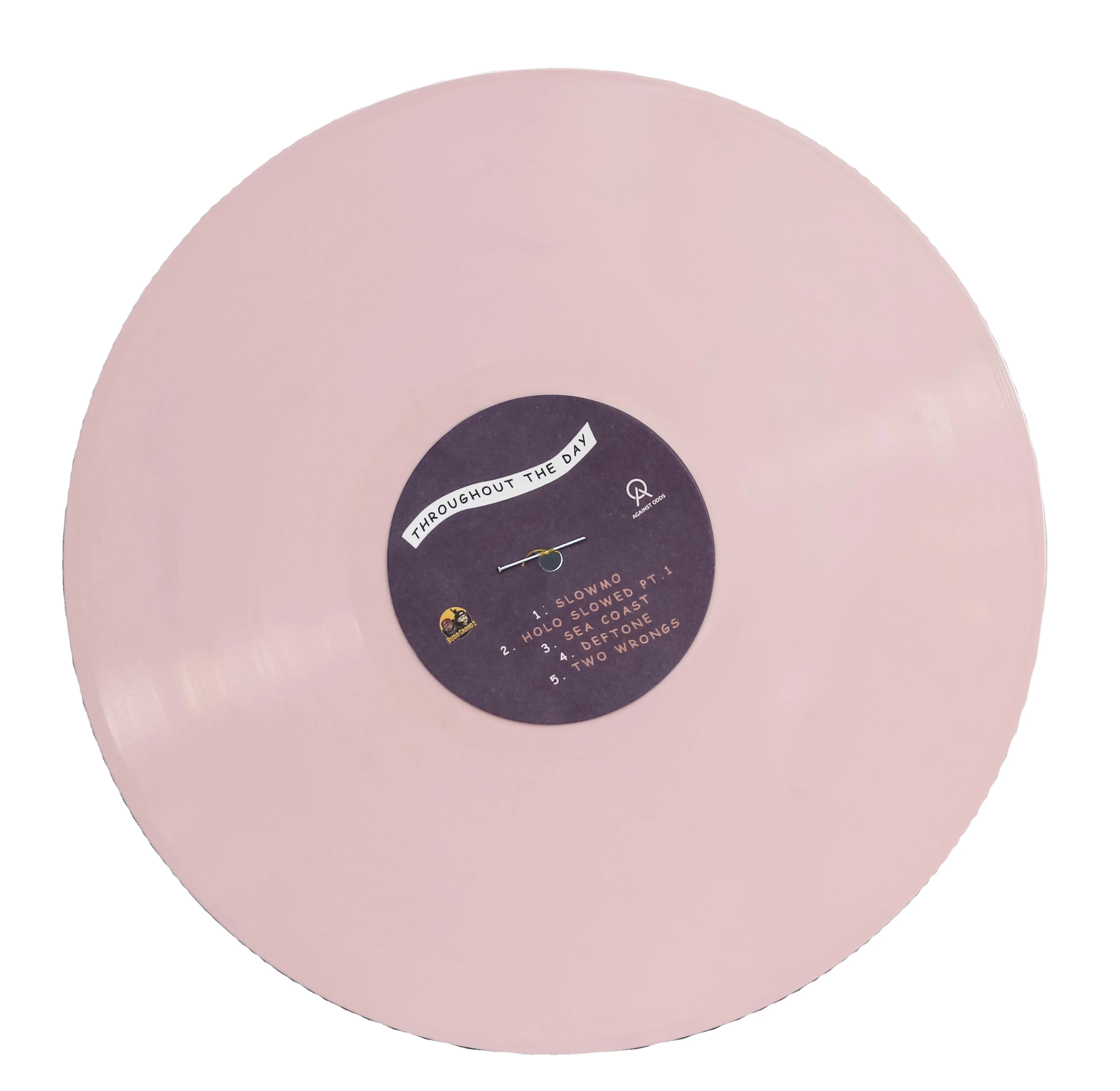 Pink Vinyl Records press LP manufacture factory customize color vinyl are acceptable for production.