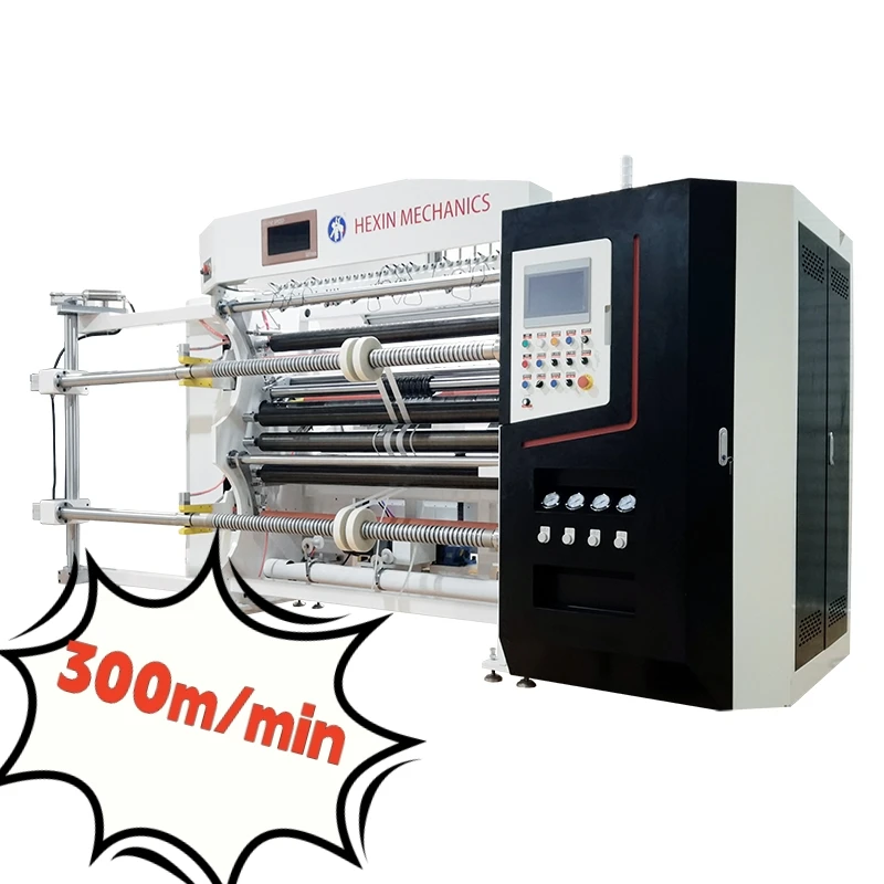 Высокоскоростная автоматическая машина для резки пластиковой пленки jumbo