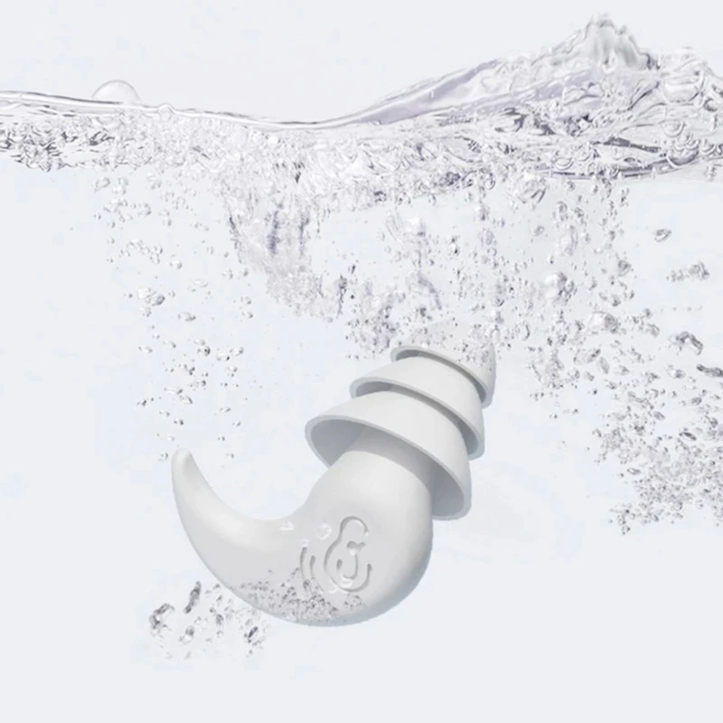 Custom Sleep Swimming Soft Silicone Noise Cancelling Noise Reduction Protection Ear Plugs Silicone  Earplugs