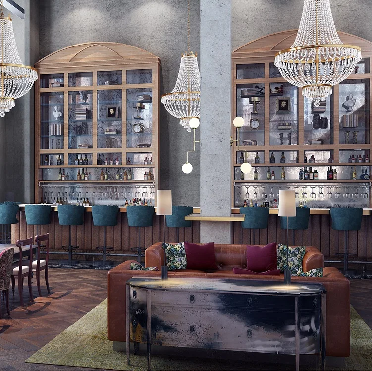 Professional Showroom Architect Interior 3d 3D Interior Rendering Services Design Service for Villa