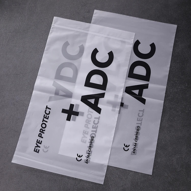 Пластиковый пакет на молнии с индивидуальным дизайном