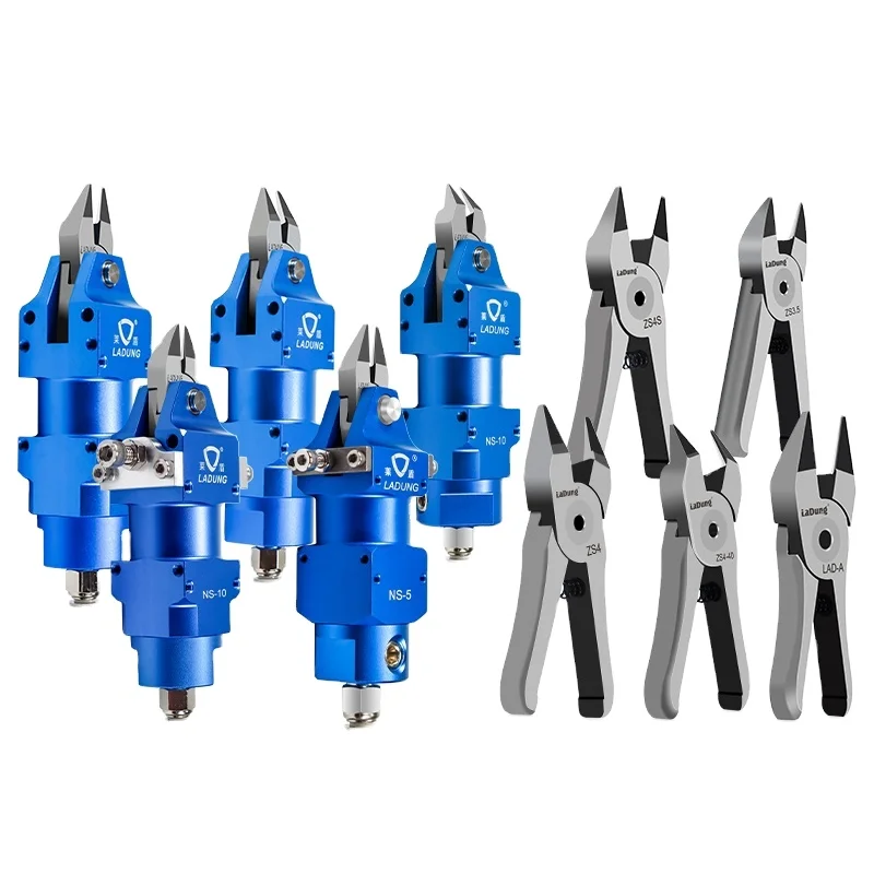 Air Nipper S2S Blade Pneumatic Shear Replacement Blades Metal Wire Cutter Heads Wire Scissors