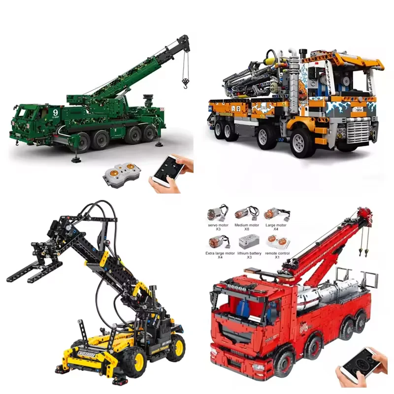 Дропшиппинг пресс-формы King 19008 MOC-29848 17048 Liebherr R9800 экскаватор строительные машины грузовик Baufahrzeuge блоки