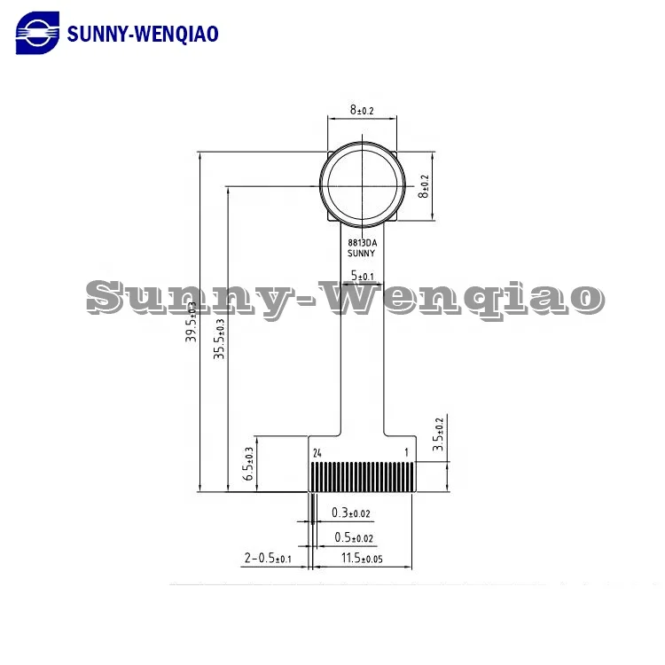 1MP Factory Price OV Cmos sensor OV9712 HD High Definition Wide Angle Mini Camera Module