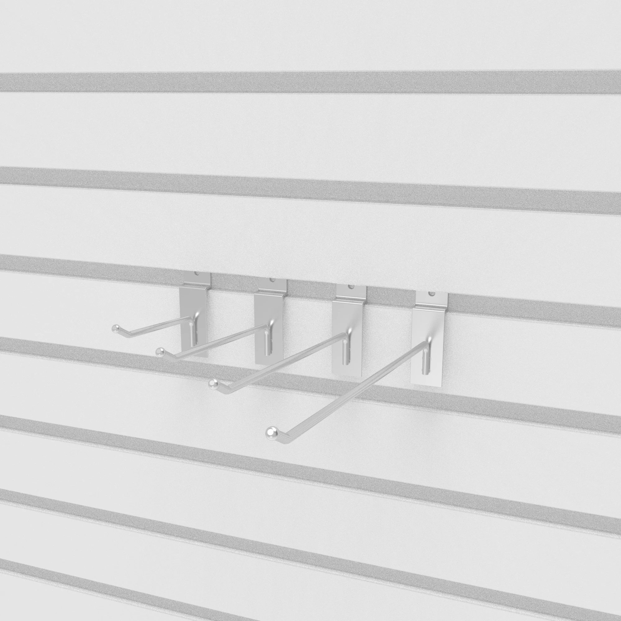 Professional Stainless Steel Hook Slatwall Display Hooks Metal Hanger Hooks