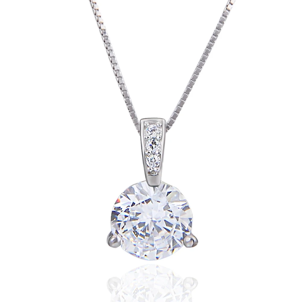 High Quality Chain Necklace Jewelry 925 Silver Charm Pendants Zircon Pendants&Charms S925 Silver Pendant