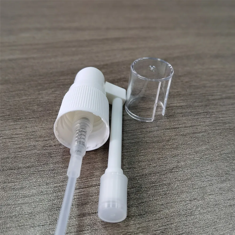 Wholesale 18MM Plastic Oral Mouth Throat Liquid Fine Mist Spray Nozzle Cap Top for Glass Bottles