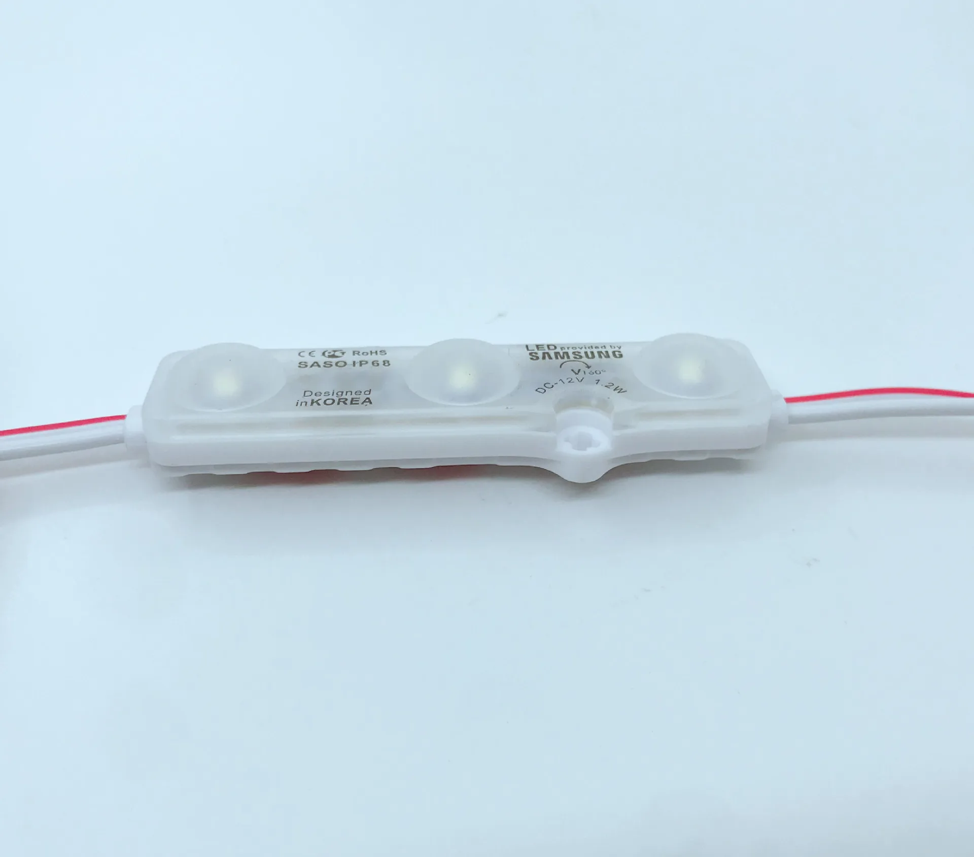 NEW Ultrasonic Welding injection led module 2835 SMD IP68 LED module with lens ,samsung led module design by korea