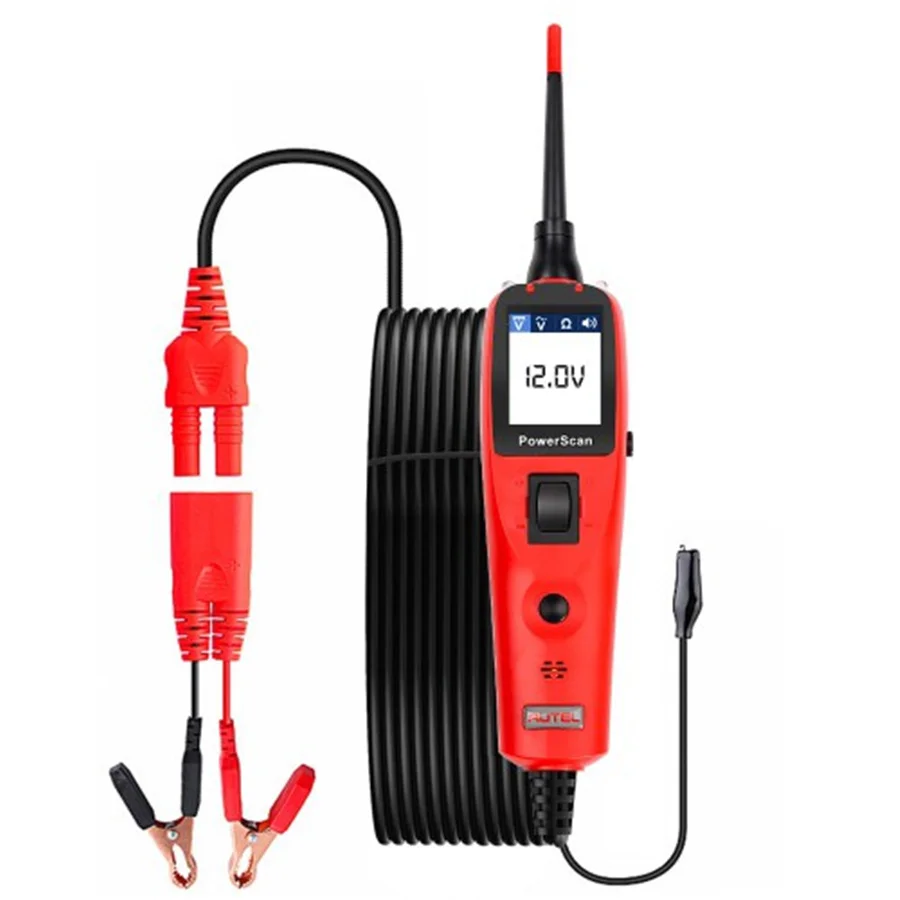 Autel PowerScan PS100 Electrical System Diagnostic Tool Automotive Circuit Tester Power Circuit Probe Kit
