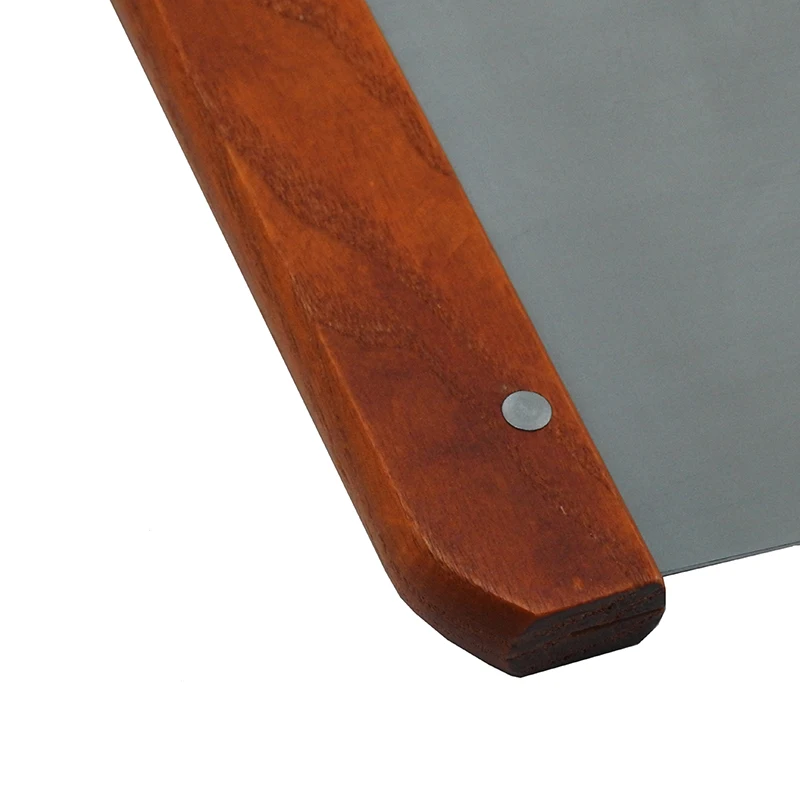 Hot Sale baking tools Free Sample Cheap Bakeware Tool Wooden Handle Metal Dough Scraper